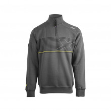 DAF Sweater - Grey with yellow stripe - Men